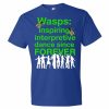 Wasps Inspire Interpretive Dance T-Shirt (royal)