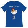 Spring Chicken T-Shirt (royal)