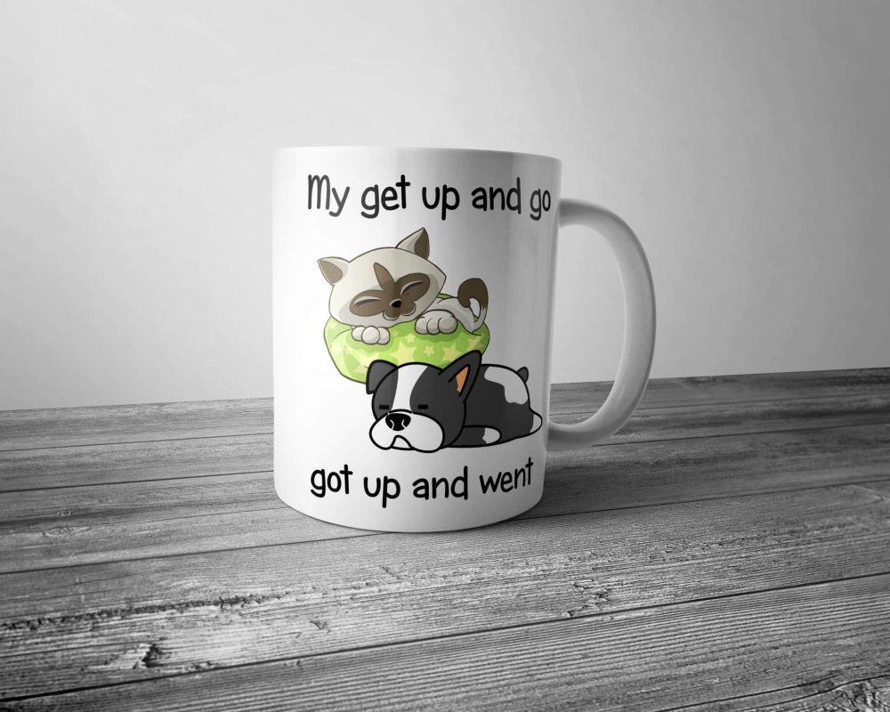 My Get Up and Go Mug