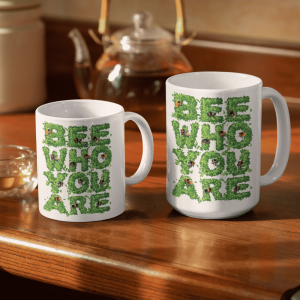 Bee Who You Are Mug