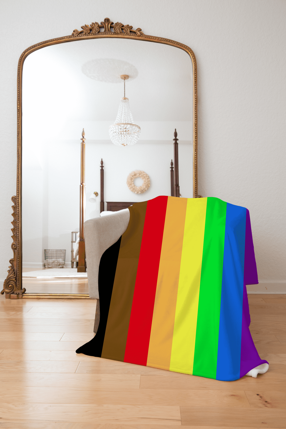 Diversity and Inclusion Pride Fleece Blanket