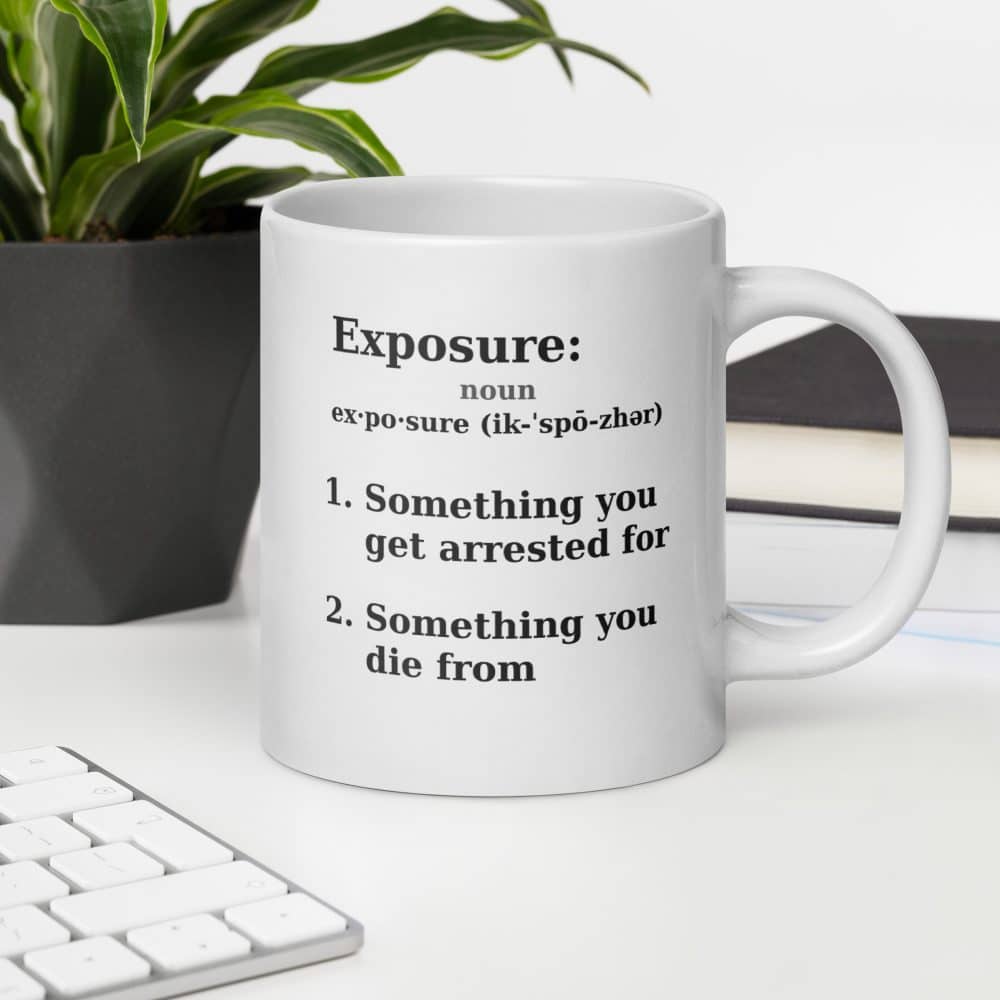 Exposure Definition Mug