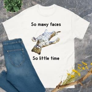 So Many Faces, So Little Time Leopard T-Shirt